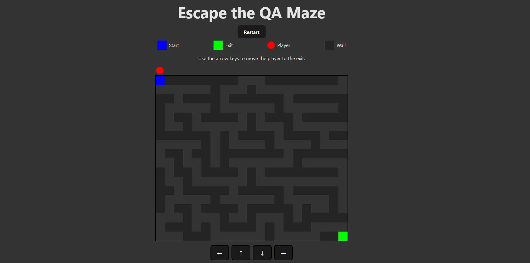 Escape The QA Maze